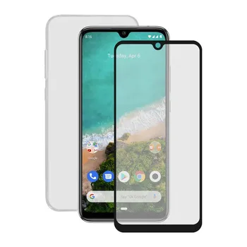 

Protector screen tempered glass for mobile phone + phone case Xiaomi Mi A3 Contact