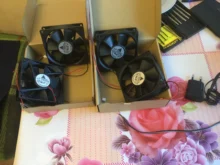 Original for delta AFB0912VH = AUB0912VH 9225 12V 0.60A 2-wire axial cooling fan