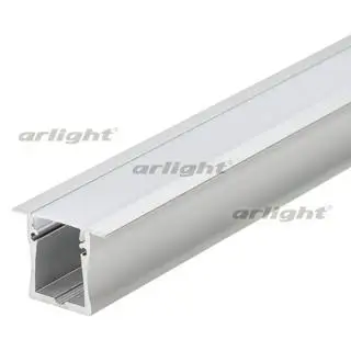 

014871 profile with screen alu-wide-f-h28-2000 Anod + Frost-1 set Arlight