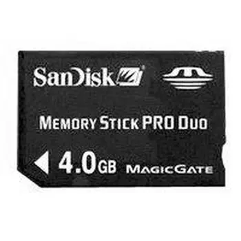 

PSP Memory Stick Pro Duo 4GB Sandisk * ORIGINAL *