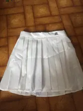 Minifalda plisada de cintura alta para mujer, Bordado de letras de cintura delgada, uniforme de tenis informal, a la moda, 2021