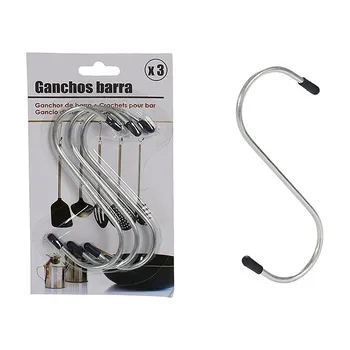

Hook for hanging up Steel (3 Pieces) (1,5 x 20 x 10 cm)