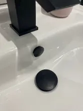 Cubierta de agujero redondo para lavabo de baño, tapa de desbordamiento de latón macizo, cromado/níquel cepillado/ORB/Oro pulido/acabado en negro mate