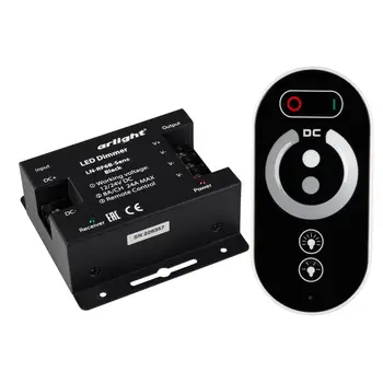 

023377 dimmer ln-rf6b-sens Black (12-24V, 3x8a) 1 PCs Arlight