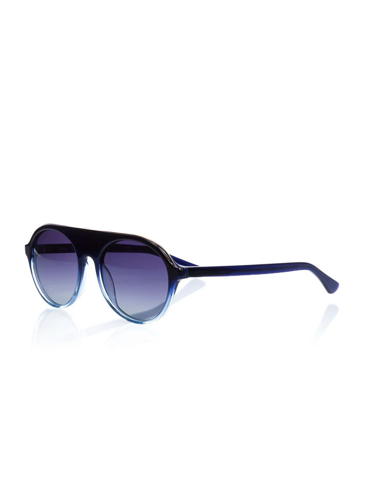 

Unisex sunglasses mu 1582 02 bone blue unspecified 54 -- mustang