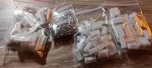 20 kits XH 2.54mm 2/3/4/5/6/7/8/9/10/12pin JST Connector plug Male, Female, Crimps