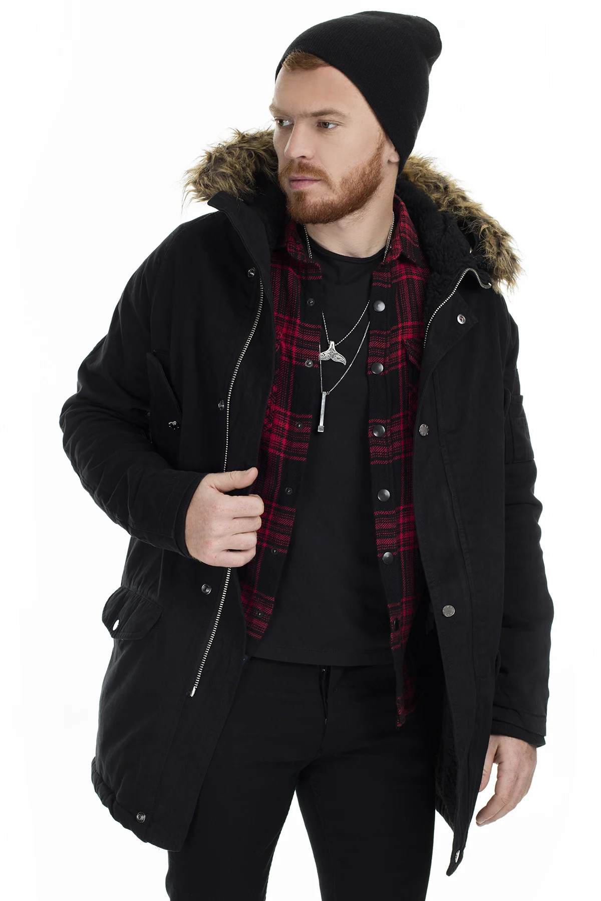 Frappoli мужские пальто с капюшоном и карманами 2162012W0