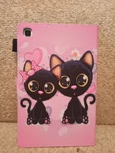 Case T510-Cover SM-T510 Samsung Stand Tablet Galaxy PU for Tab-A Funda Cartoon Fashion