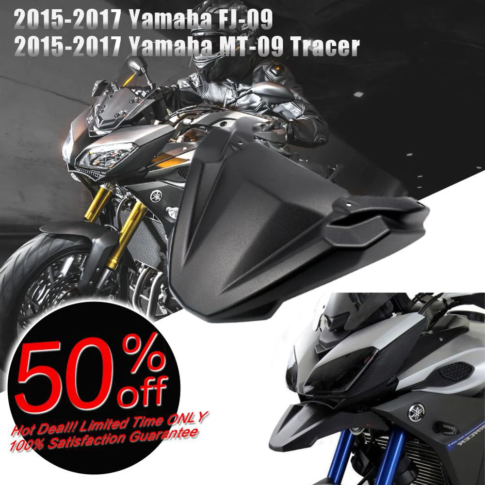 

Beak Protector For Yamaha MT09 Tracer MT 09 MT-09 FJ-09 FJ09 Accessories Mudguard Extension Cowl Guard 2015 2016 2017