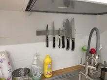 Rack Knife-Strip Stainless-Steel Kitchen Magnetic Professional LMETJMA 30 40-50cm-Kc0314