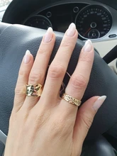 Foxanry-Anillos minimalistas de compromiso de Plata de Ley 925, chapado en oro francés, joyería geométrica multicapa para novia, regalos