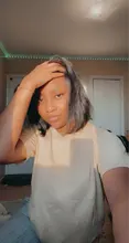 Bob peluca brasileña corta hueso recto pelucas de cabello humano para las mujeres negras peluca negra T malla con división Bob Peluca de cabello humano Pre arrancado