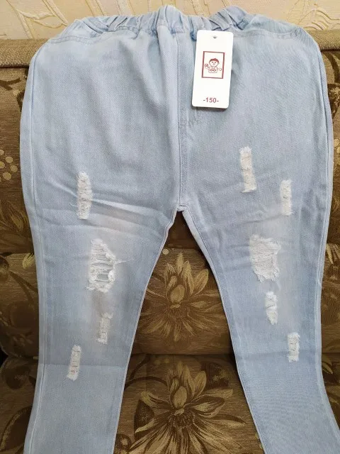 Spring autumn 2021 ripped jeans men's trendy brand slim light-colored beggar  long pants Korean teenagers casual pencil pants - AliExpress