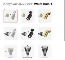 Downlight GU10 Spot-Lamp Ceiling-Lamp Surface-Mounted Led Replaceable Indoor 5W Led-Bulb