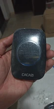 Timbre inalámbrico CACAZI 60 Chime 110DB 300M a prueba de agua remoto EU AU UK US Plug Smart Door Bell Battery 1 botón 1 2 3 receptor