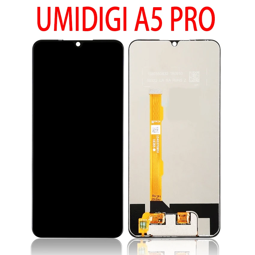 

100% New 6.3 inch UMIDIGI A5 PRO LCD Display+Touch Screen Digitizer Assembly 100% Original New LCD+Touch Digitizer for A5 PRO