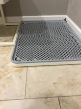 Pet Cat Dog Toilet Grid Tray Bedding Training Dog Bed Litter Box Tray for dogs Detachable