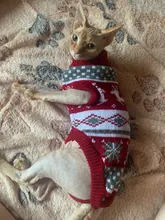 Cute Cat Sweater Costume Winter Warm Pet Clothes Cat Clothing for Cats Katten Kedi Giyim