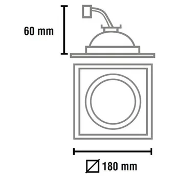 

FOCUS RECESSED 1 LIGHT HELIUM QR111