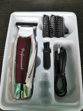 Cortadora de pelo profesional para hombres, maquinilla eléctrica para cortar el pelo, Barba, juego de corte de cabello, máquina rotativa de detalles de forro de bordes