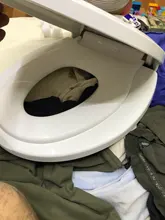 Asiento de inodoro de doble capa para niños y adultos, orinal, cubierta de entrenamiento para evitar caídas, tapa de inodoro de Material PP