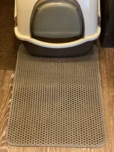 Cat Litter Waterproof Pet-Cat EVA with Bottom-Layer Non-Slip Black Bed-Mat