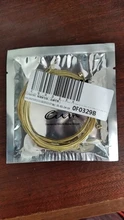 Guitar-String Acoustic-Guitar Practice Steel Nickel-Plated Original with Retail-Bag 6pcs