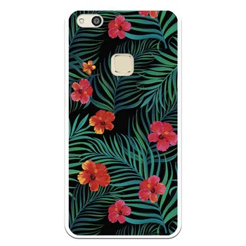 

Stand case costume drawing Flowers WP029 for Huawei P10 Lite