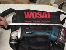 WOSAI-amoladora angular inalámbrica M14, herramienta eléctrica de corte sin escobillas, 20V, iones de litio