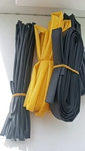Tubo termocontraíble para reparación de conectores, color negro, rojo, verde, azul o amarillo, 2:1, para envoltura de cables de alambre, diámetro de 1, 2, 3, 5, 6, 8 y 10mm
