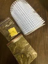 Hair-Removal-Brush-Comb Grooming-Tool Cat-Massage-Device Cats-Hair Self-Groomer Catnip