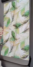 Decals Wallpaper Desk-Decoration Flowers Cabinet Self-Adhesive Country-Style Living-Room