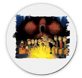 

ROUND SERIALS THINGS SPOOF mousepad raton