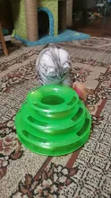 3 Levels Pet Cat Toy Funny Tower Tracks Disc Cat Tracks Toys Training Intelligence Amusement
