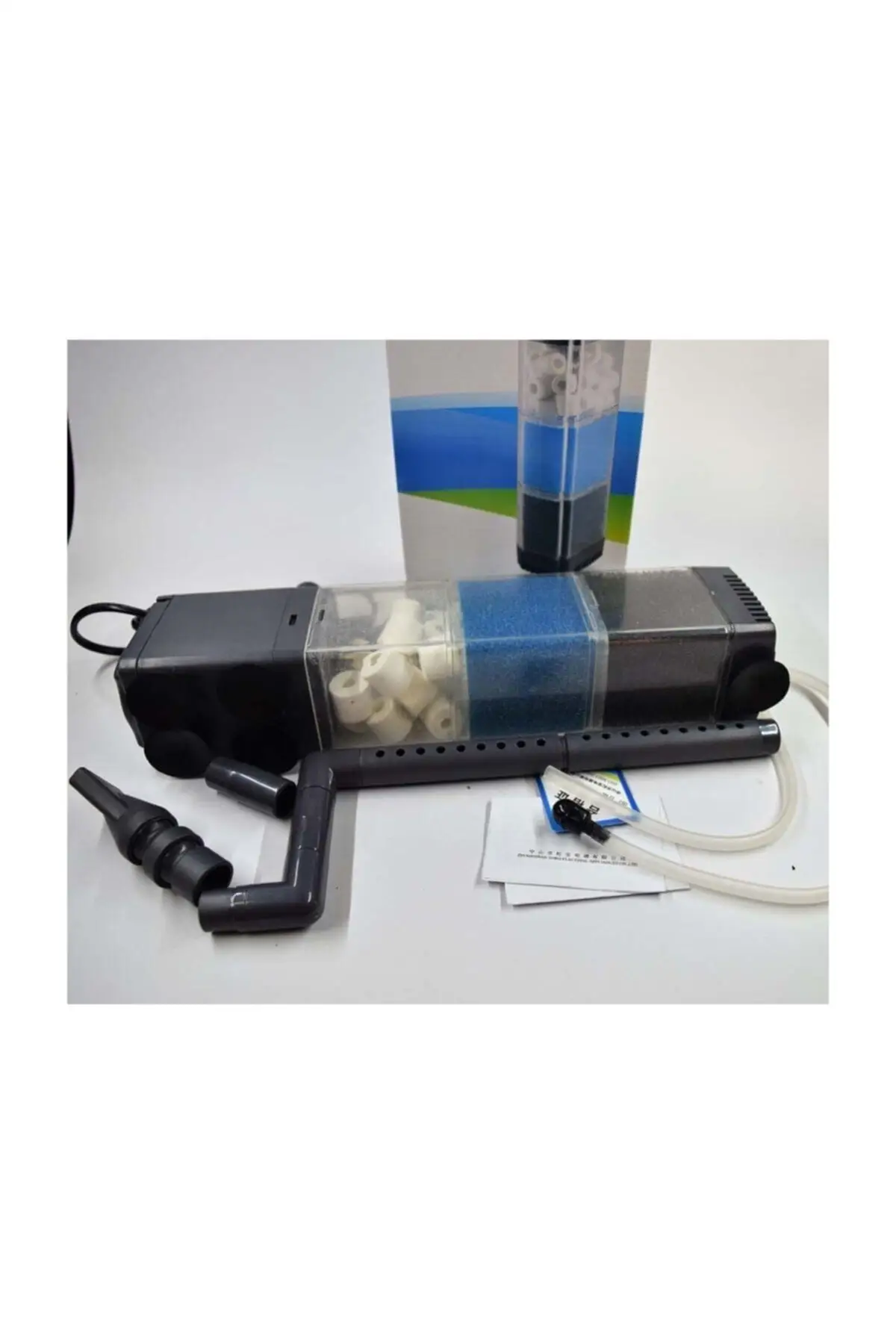 aquarium filter ultra-quiet external bucket Glass cleaning internal humidification Motor | Дом и сад