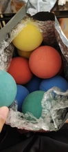 Rubber Racquet-Ball Squash Hollow-Ball Training 12pcs/Lot Competition-Thickness Random-Color