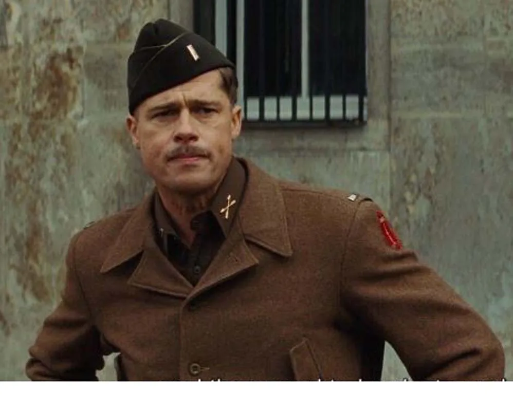 Meimei homemade Inglourious Basterds Aldo Raine Wool Jacket Men Spring US Army Short Coat Brown ботильоны aldo