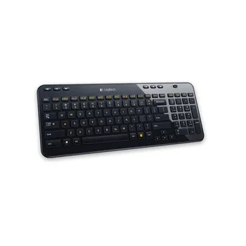 

Logitech K360 keyboard RF wireless QWERTZ German Black