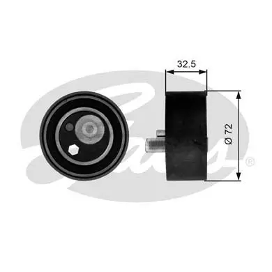 TIMING belt pulley AUDI A4/A6/VW PASSAT 2.8/2.4/95-05 GATES T41082 |