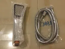 Kit de ducha de ABS de alta presión de 300 agujeros, con retenedor y ahorro de agua, con soporte y kit de manguera