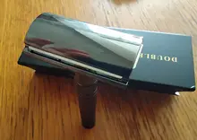 Maquinilla de afeitar de doble filo, maquinilla de afeitar de doble filo con 10 cuchillas de afeitar, Premium Wet, clásica, de Metal, se adapta a todas las cuchillas de afeitar estándar