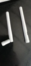 ¡Envío gratis! Antena WIFI 3dBi Omni de 2,4 GHz con enchufe RP SMA macho/hembra para enrutador inalámbrico, precio al por mayor, 1 Uds.