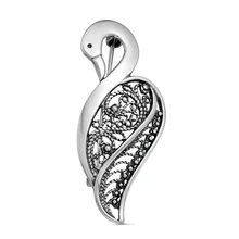 Брошь из серебра Красная пресня 13010868