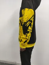 Sudaderas con capucha para hombre, ropa informal japonesa, Top y parte inferior, moda de costura, primavera y verano, novedad de 2021