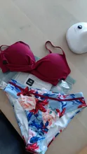 CUPSHE-Conjunto de Bikini Floral de realce para mujer, bañadores de dos piezas con Tanga Sexy, trajes de baño de playa, novedad de 2021