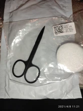 Nail-Scissor Eyelash Makeup-Tools Manicure Eyebrow Curved-Pedicure Professional NEW 