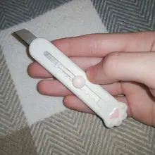 Sharkbang-Mini cuchilla para arte de zanahoria, sobres de papel de oficina, cuchilla para arte, papelería escolar