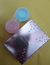 Hidrocor-lentes de contacto para ojos, lentillas de colores azules, grises, verdes, con estuche de contacto