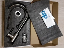 Frap-grifos de acero inoxidable para cocina, mezclador de un solo Mango, de un solo orificio, para fregadero, Y40107