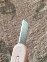 MINKYS-Mini cuchillo de bolsillo con Gato Kawaii, utensilio de utilidad artística, caja Express, cortador de papel, hoja rellenable para envolver, papelería